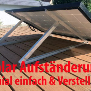 Solarhalterung / Aufständerung